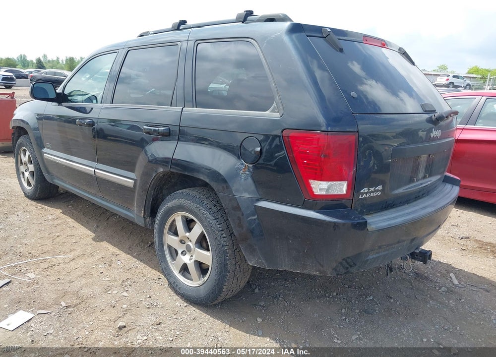 2009 CHEROKEE JEEP GRAND  LAREDO VIN: 1J8GR48K09C549378