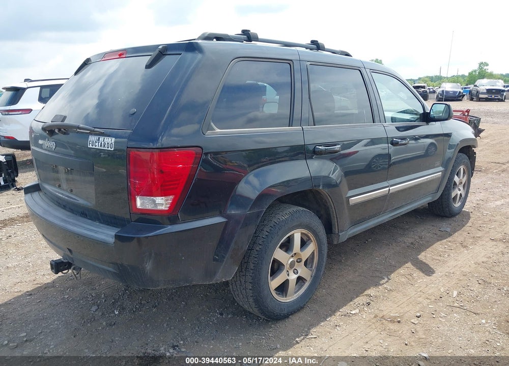 2009 CHEROKEE JEEP GRAND  LAREDO VIN: 1J8GR48K09C549378