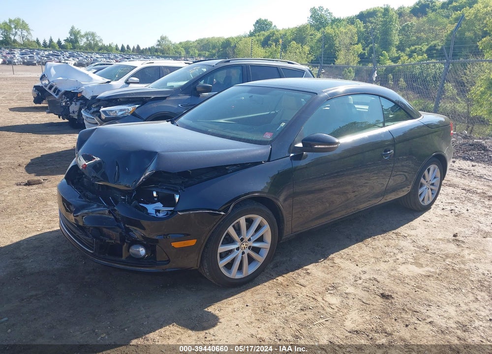 2014 VOLKSWAGEN EOS KOMFORT VIN: WVWBW8AH5EV003819
