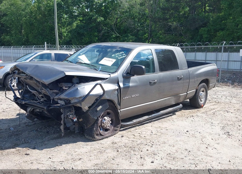 2007 DODGE RAM 1500 SLT VIN: 3D7KR19DX7G784452