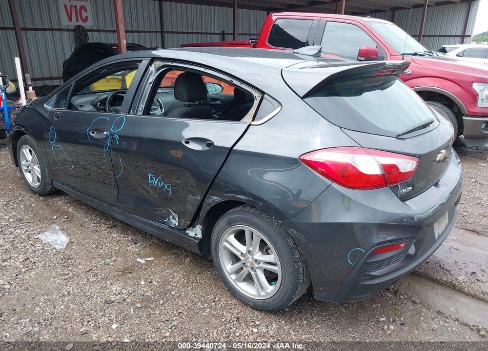 2017 CHEVROLET CRUZE LT AUTO VIN: 3G1BE6SM2HS539908