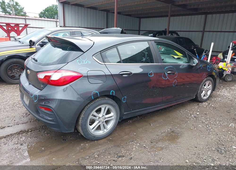 2017 CHEVROLET CRUZE LT AUTO VIN: 3G1BE6SM2HS539908