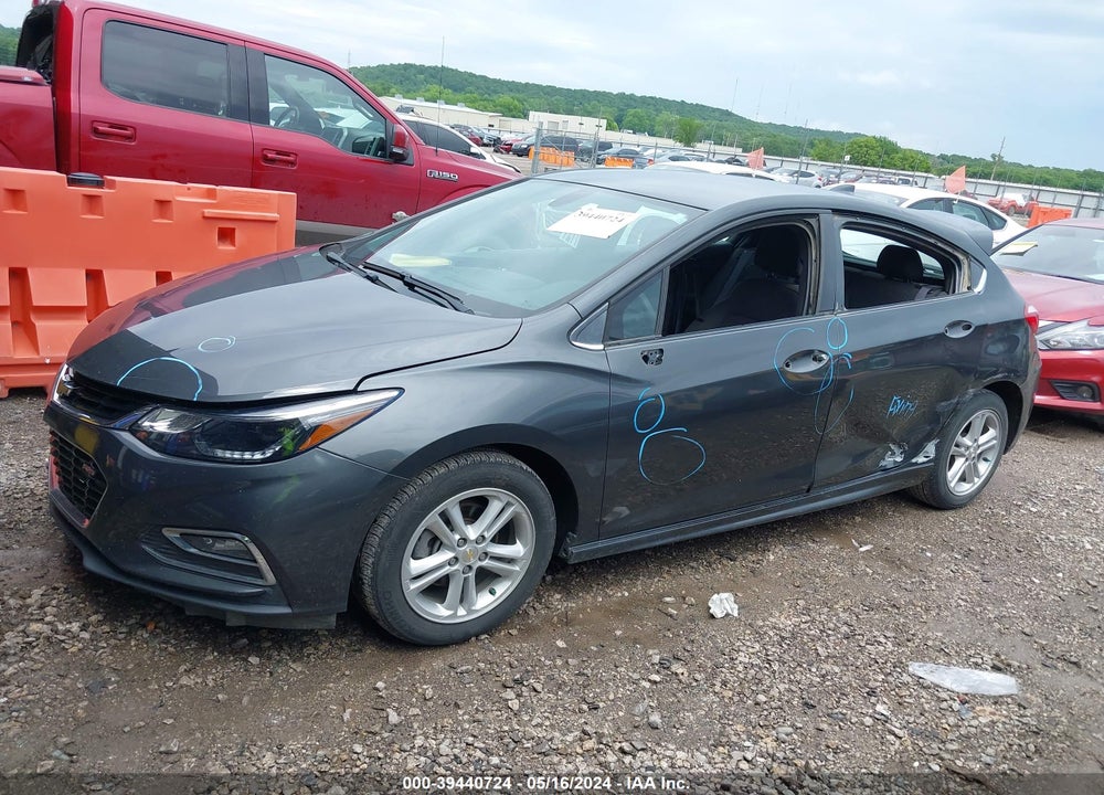 2017 CHEVROLET CRUZE LT AUTO VIN: 3G1BE6SM2HS539908