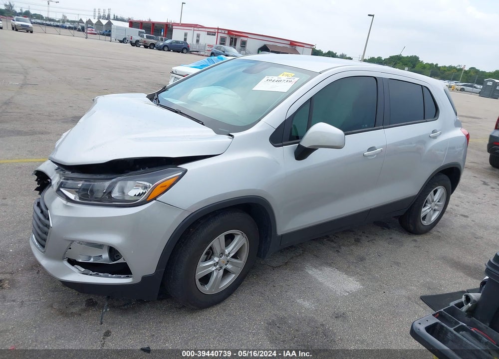 2021 CHEVROLET TRAX FWD LS VIN: KL7CJKSB1MB323694