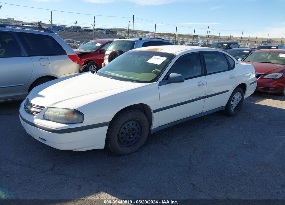 2004 CHEVROLET IMPALA VIN: 2G1WF52E449220065
