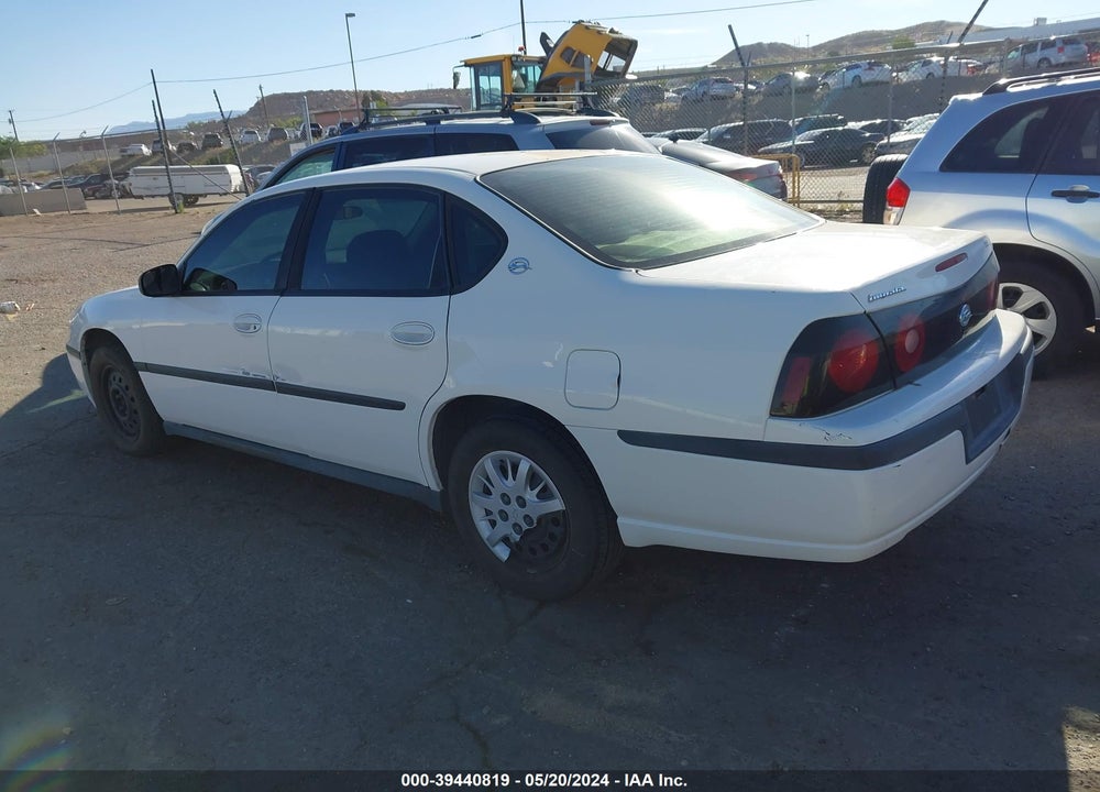 2004 CHEVROLET IMPALA VIN: 2G1WF52E449220065