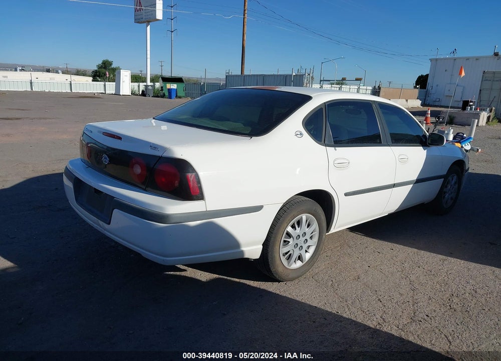 2004 CHEVROLET IMPALA VIN: 2G1WF52E449220065