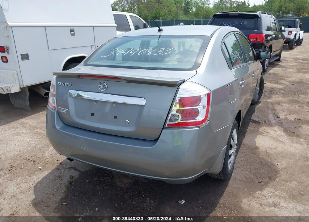2012 NISSAN SENTRA 2.0 VIN: 3N1AB6AP9CL785786