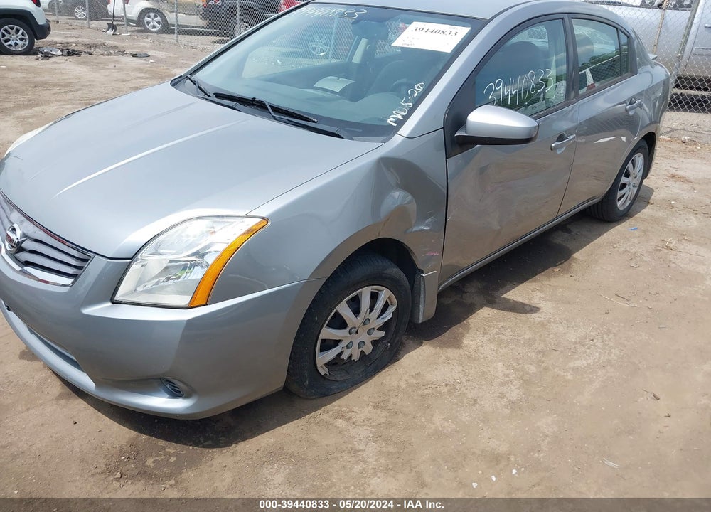 2012 NISSAN SENTRA 2.0 VIN: 3N1AB6AP9CL785786
