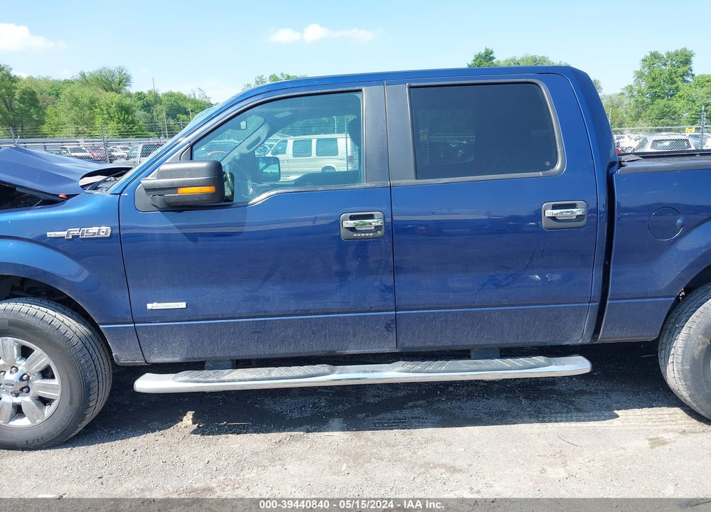 2012 FORD F-150 XLT VIN: 1FTFW1ET1CFB57040