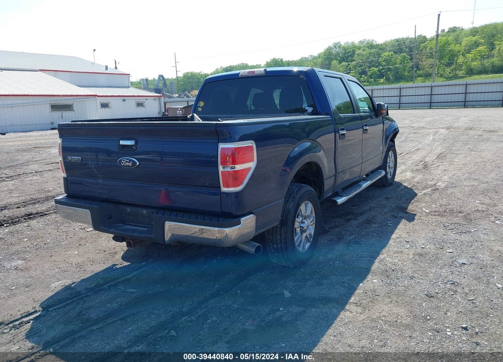2012 FORD F-150 XLT VIN: 1FTFW1ET1CFB57040