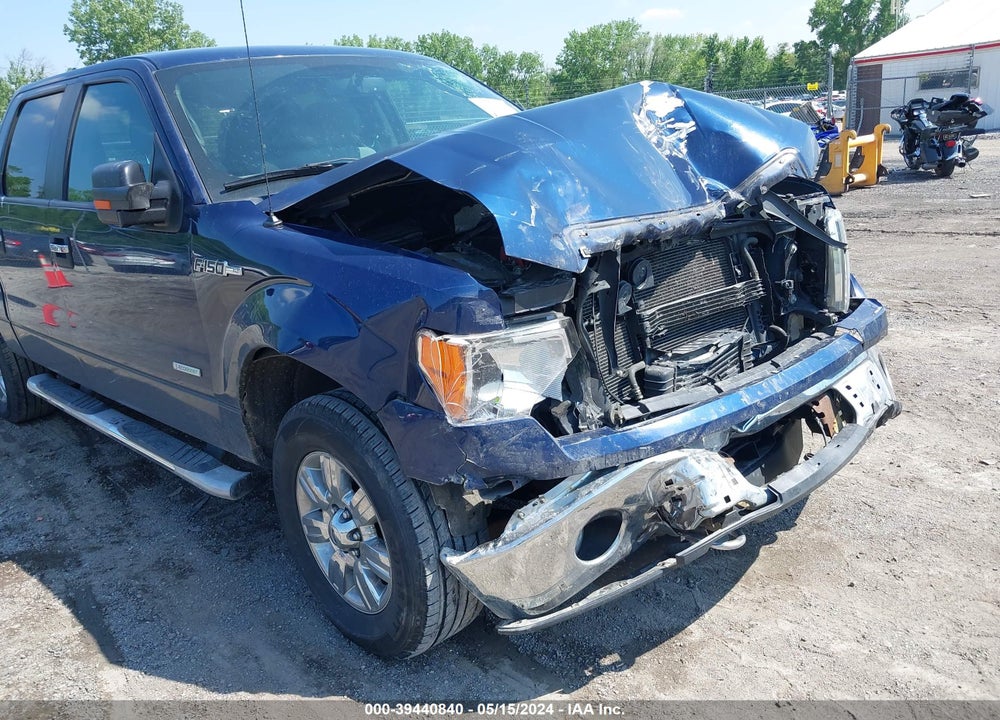 2012 FORD F-150 XLT VIN: 1FTFW1ET1CFB57040