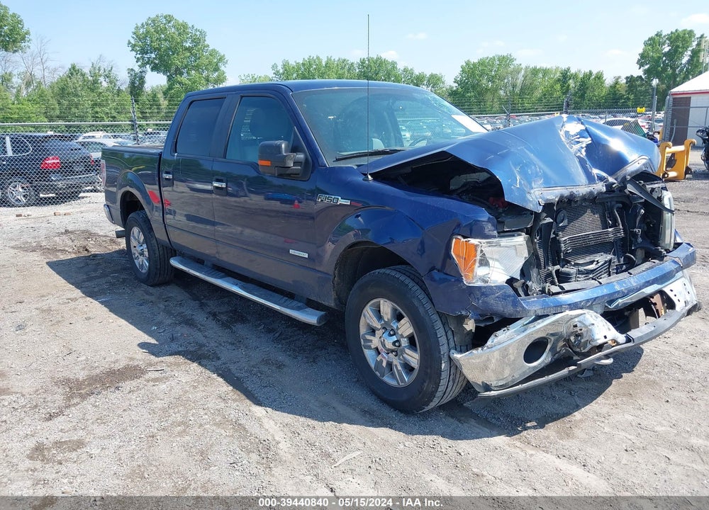 2012 FORD F-150 XLT VIN: 1FTFW1ET1CFB57040