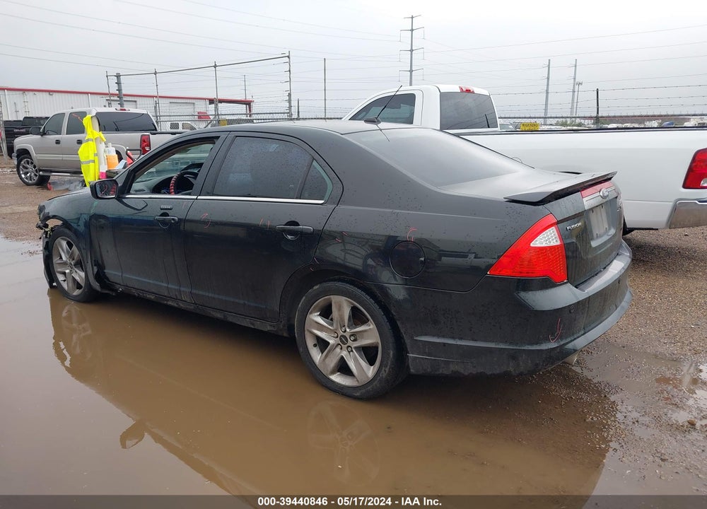 2011 FORD FUSION SPORT VIN: 3FAHP0DC3BR250683