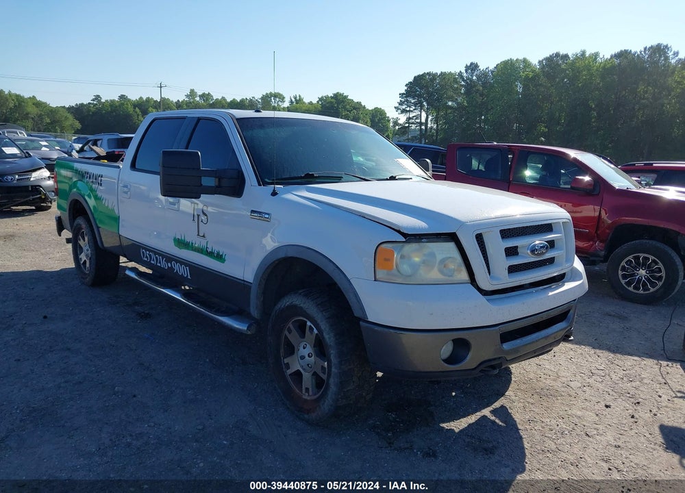 2008 FORD F-150 60TH ANNIVERSARY/FX4/KING RANCH/LARIAT/XLT VIN: 1FTPW14V28FA02768