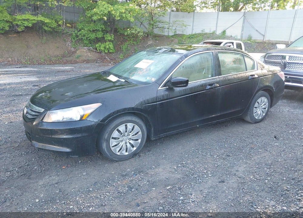 2012 HONDA ACCORD 2.4 LX VIN: 1HGCP2F37CA082086