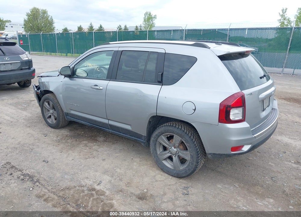 2017 JEEP COMPASS HIGH ALTITUDE FWD VIN: 1C4NJCEA9HD150697