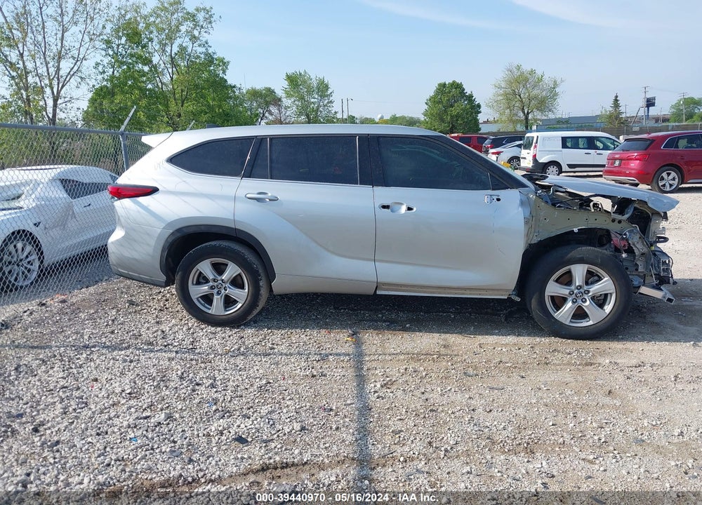 2022 TOYOTA HIGHLANDER HYBRID LE VIN: 5TDZARAH0NS510687