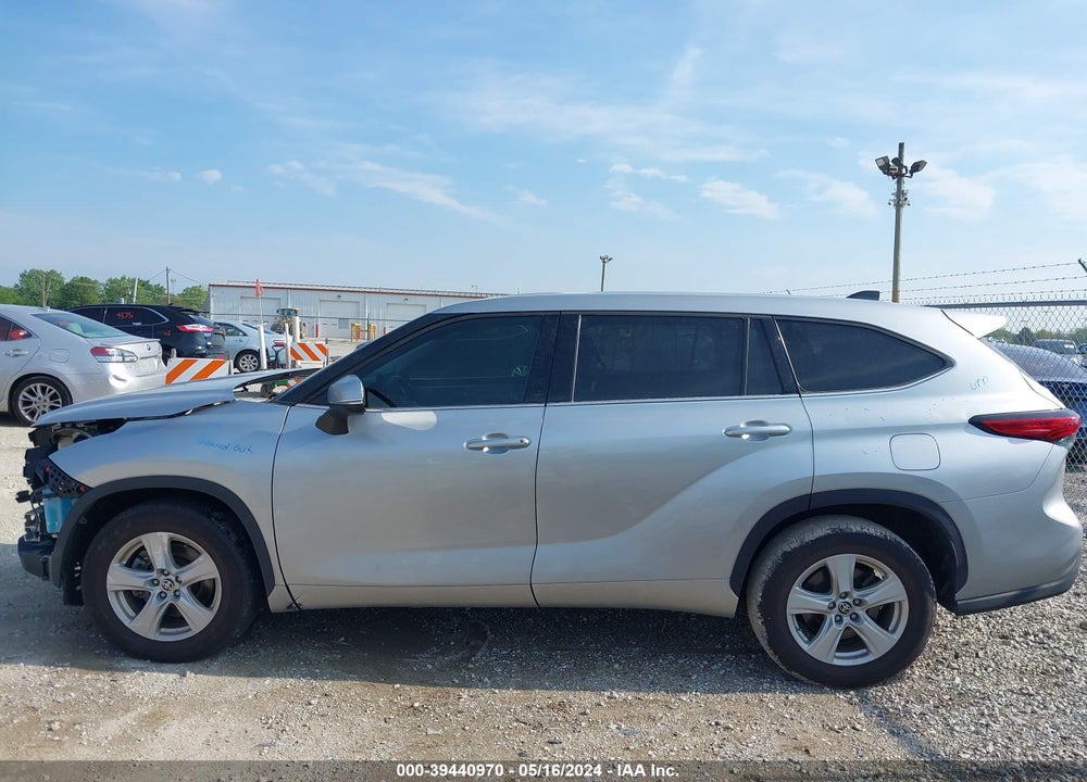 2022 TOYOTA HIGHLANDER HYBRID LE VIN: 5TDZARAH0NS510687