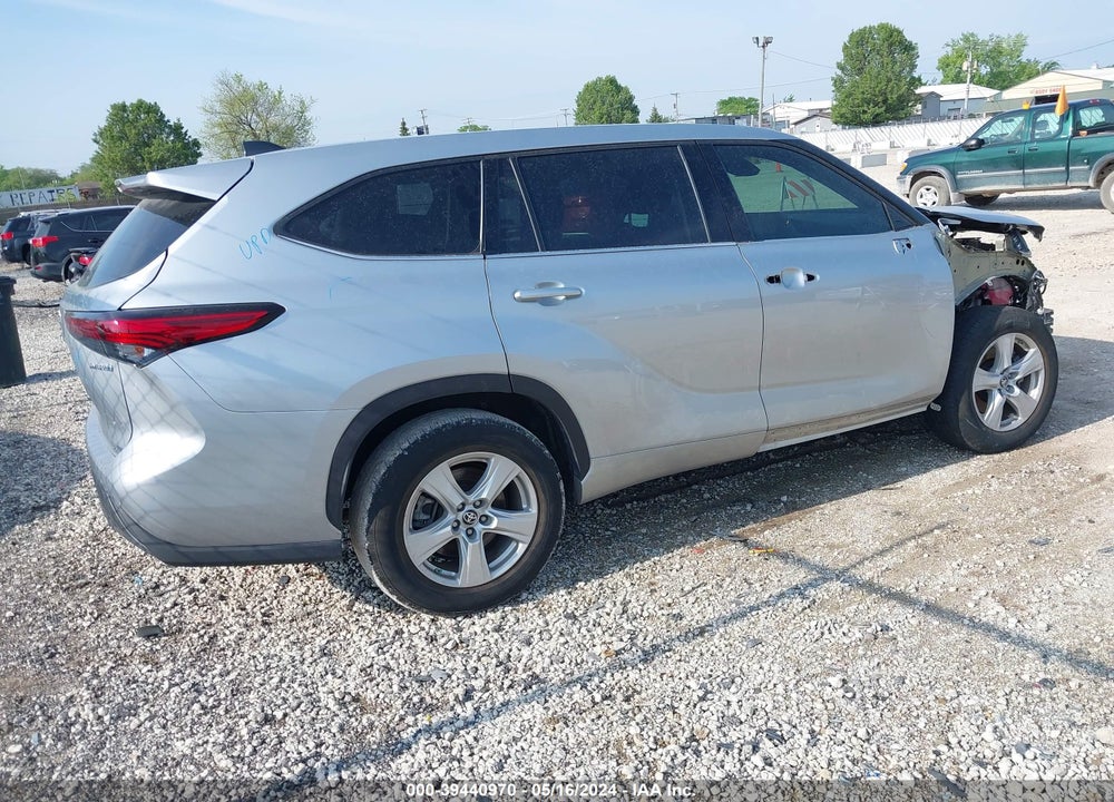 2022 TOYOTA HIGHLANDER HYBRID LE VIN: 5TDZARAH0NS510687