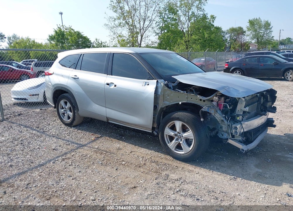 2022 TOYOTA HIGHLANDER HYBRID LE VIN: 5TDZARAH0NS510687