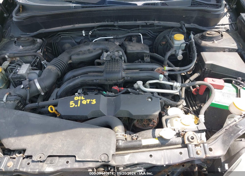 2013 SUBARU FORESTER 2.5X VIN: JF2SHABC5DH418724