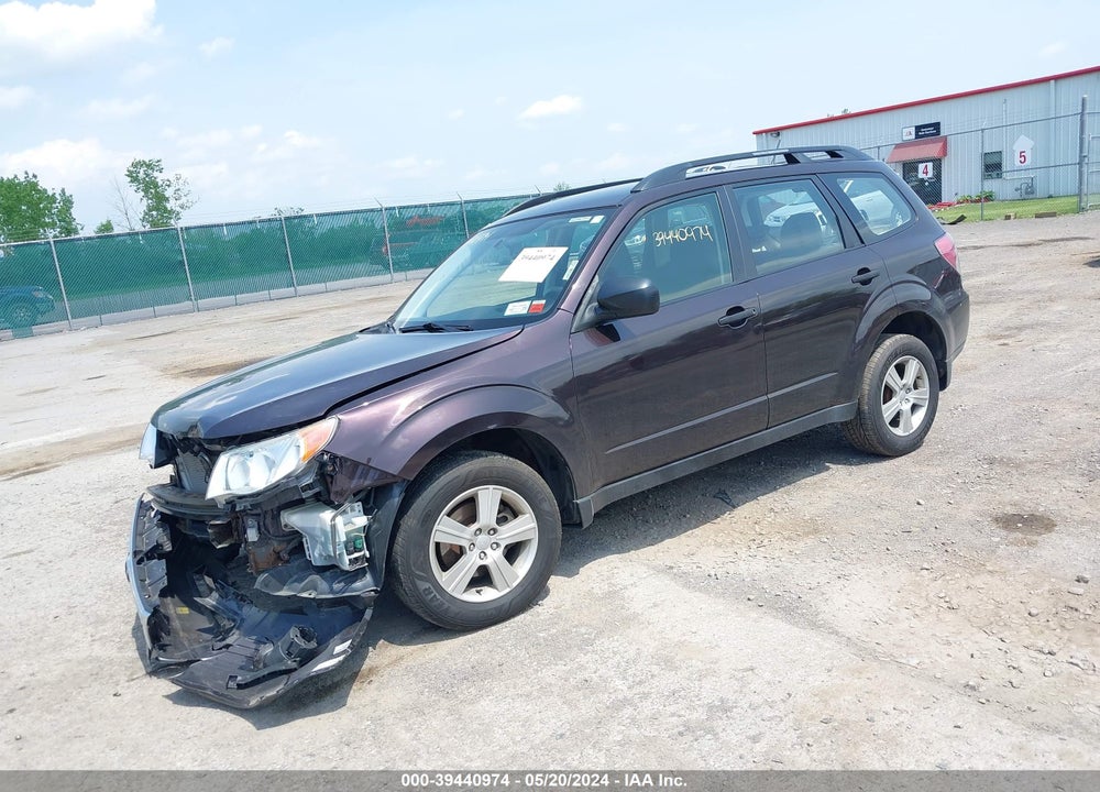 2013 SUBARU FORESTER 2.5X VIN: JF2SHABC5DH418724