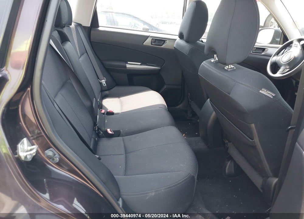 2013 SUBARU FORESTER 2.5X VIN: JF2SHABC5DH418724