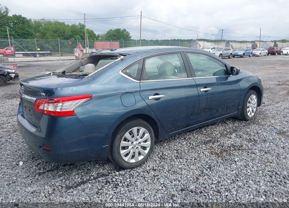 2015 NISSAN SENTRA SV VIN: 3N1AB7AP6FY379994