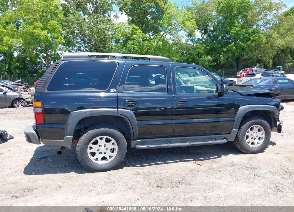 2004 CHEVROLET TAHOE VIN: 1GNEK13Z54R145351