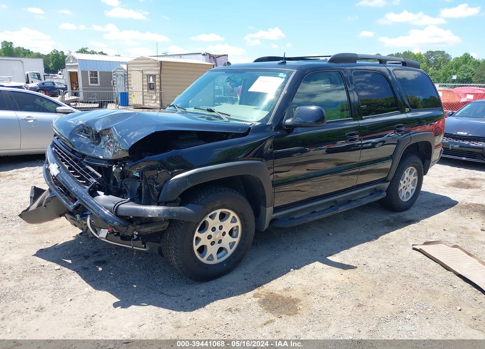 2004 CHEVROLET TAHOE VIN: 1GNEK13Z54R145351