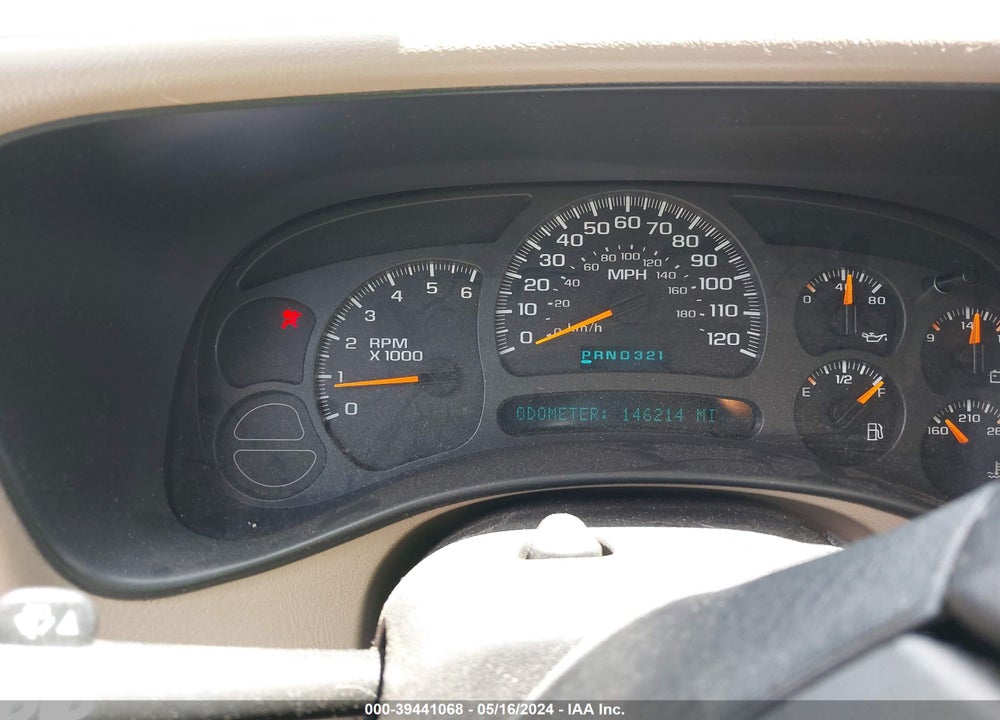 2004 CHEVROLET TAHOE VIN: 1GNEK13Z54R145351