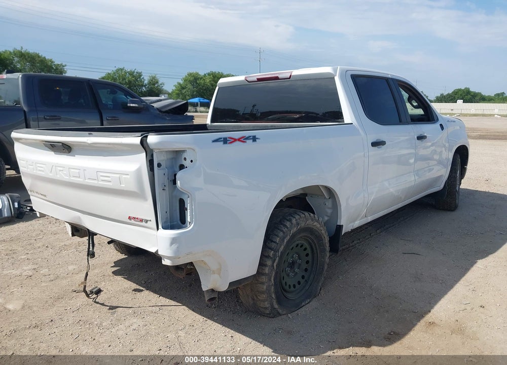 2024 CHEVROLET SILVERADO 1500 4WD SHORT BED WT VIN: 2GCUDAED8R1140497