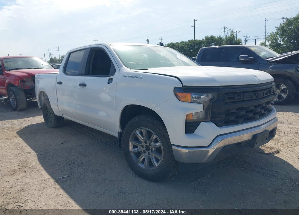 2024 CHEVROLET SILVERADO 1500 4WD SHORT BED WT VIN: 2GCUDAED8R1140497