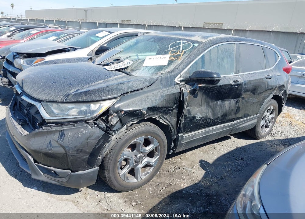 2018 HONDA CR-V EX-L/EX-L NAVI VIN: 7FARW1H8XJE018700