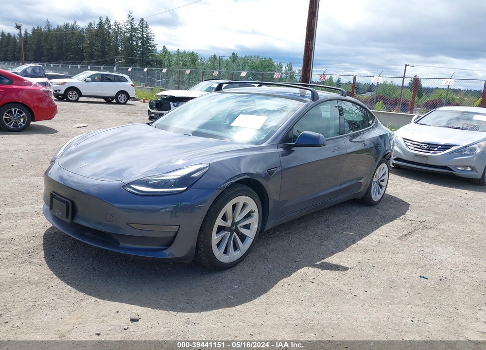 2021 TESLA MODEL 3 LONG RANGE DUAL MOTOR ALL-WHEEL DRIVE VIN: 5YJ3E1EB8MF085465