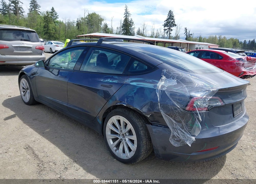 2021 TESLA MODEL 3 LONG RANGE DUAL MOTOR ALL-WHEEL DRIVE VIN: 5YJ3E1EB8MF085465