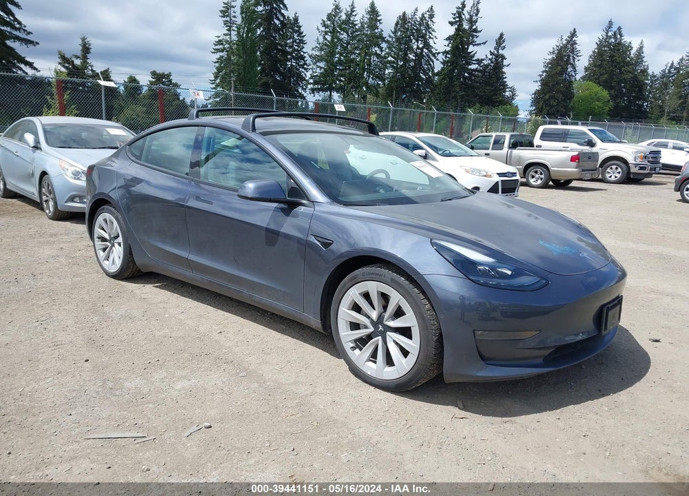 2021 TESLA MODEL 3 LONG RANGE DUAL MOTOR ALL-WHEEL DRIVE VIN: 5YJ3E1EB8MF085465