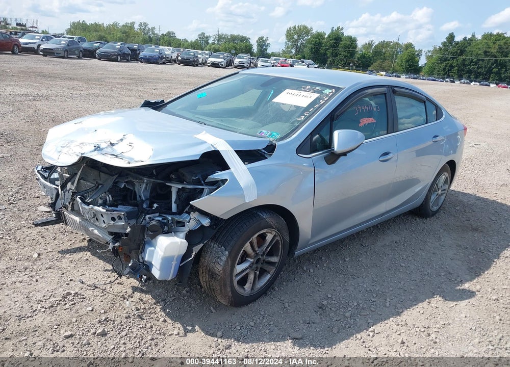 2017 CHEVROLET CRUZE LT AUTO VIN: 1G1BE5SM6H7272720