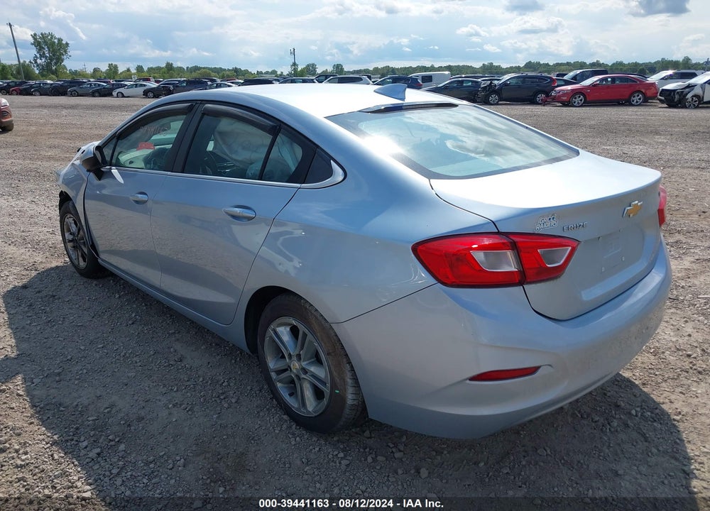 2017 CHEVROLET CRUZE LT AUTO VIN: 1G1BE5SM6H7272720