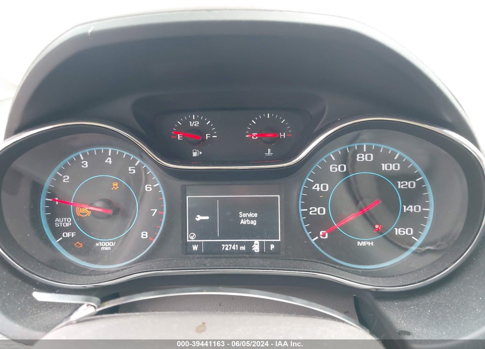 2017 CHEVROLET CRUZE LT AUTO VIN: 1G1BE5SM6H7272720