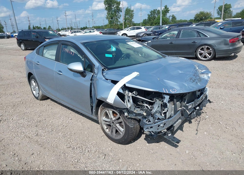 2017 CHEVROLET CRUZE LT AUTO VIN: 1G1BE5SM6H7272720