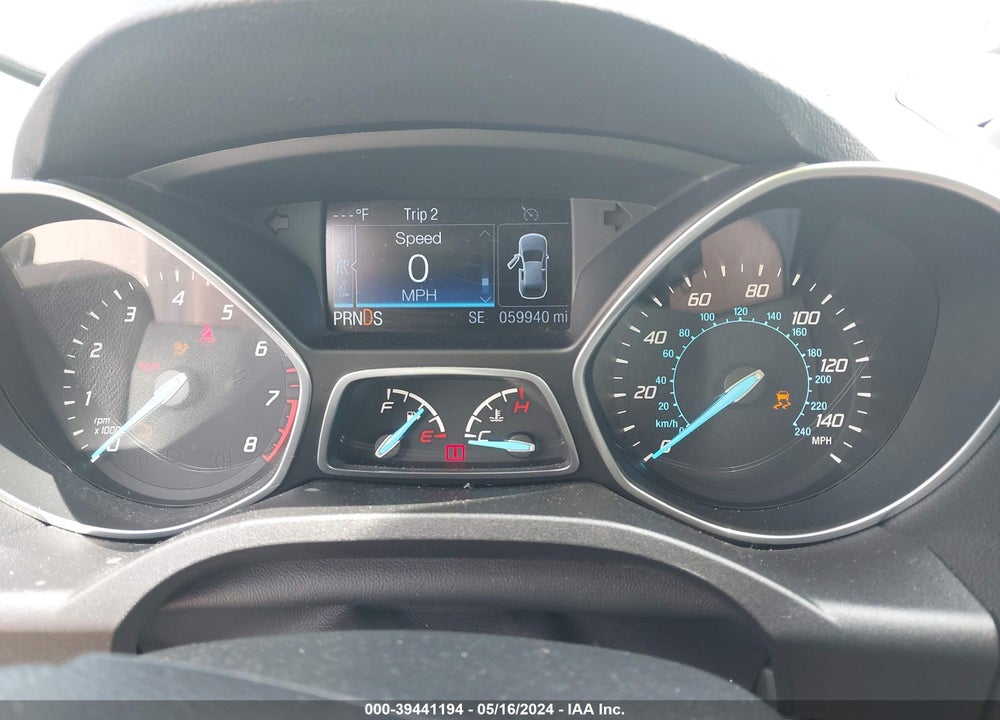 2016 FORD ESCAPE SE VIN: 1FMCU0G74GUB52365
