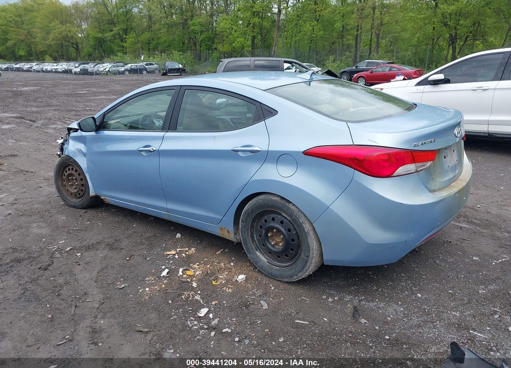 2012 HYUNDAI ELANTRA GLS (ULSAN PLANT) VIN: KMHDH4AE7CU298423