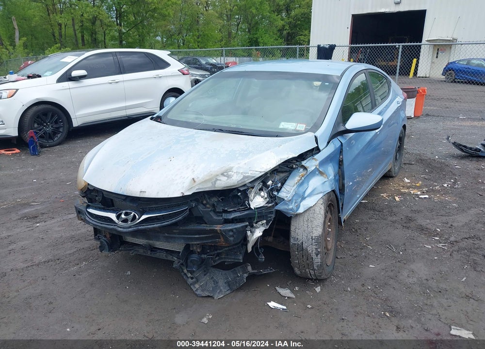 2012 HYUNDAI ELANTRA GLS (ULSAN PLANT) VIN: KMHDH4AE7CU298423