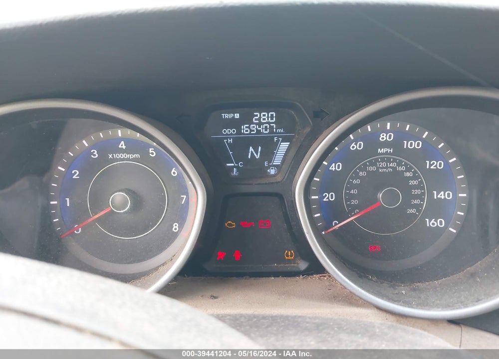2012 HYUNDAI ELANTRA GLS (ULSAN PLANT) VIN: KMHDH4AE7CU298423