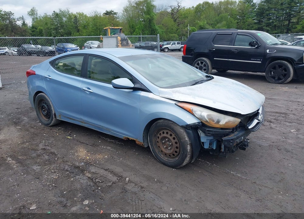 2012 HYUNDAI ELANTRA GLS (ULSAN PLANT) VIN: KMHDH4AE7CU298423