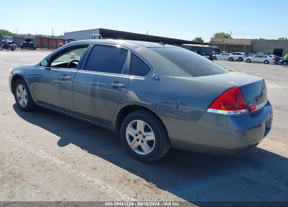2008 CHEVROLET IMPALA LS VIN: 2G1WB58N281372126