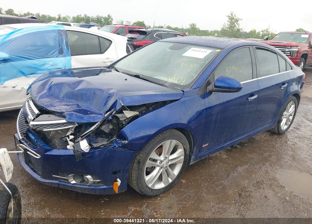 2013 CHEVROLET CRUZE LTZ VIN: 1G1PG5SB2D7252554
