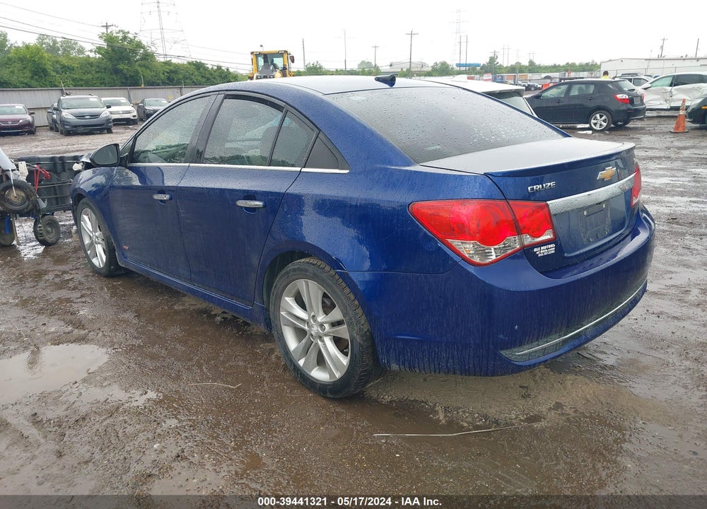 2013 CHEVROLET CRUZE LTZ VIN: 1G1PG5SB2D7252554